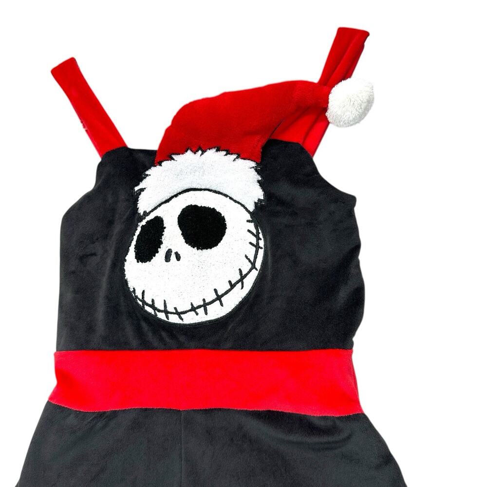 Jack Skellington Overalls Womens XS Jumpsuit Disney Nightmare Before Christmas